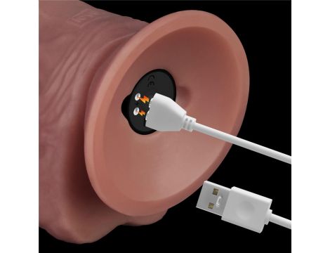 9'' Vibrating Dual Density Power Cock - 10