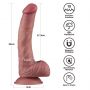 9'' Vibrating Dual Density Power Cock - 5