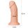 9.5'' Realistic Curved Dildo
