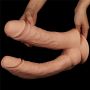 12'' Realistic Mega Double Dildo - 6