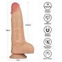 9'' Vibrating Power Basics Cock - 3