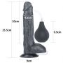 10'' Squirt Extreme Dildo - Black - 2