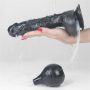 10'' Squirt Extreme Dildo - Black - 9