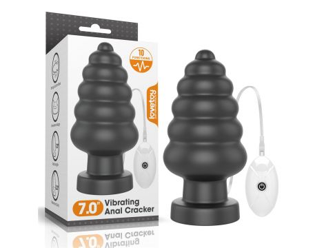 7"" King Sized Vibrating Anal Cracker - 10
