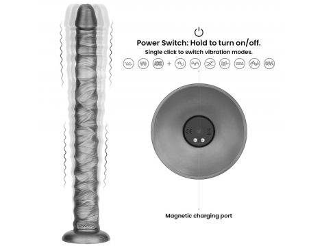16" King Sized Vibrating Vibrax Slider - 11