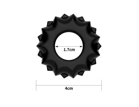POWER PLUS Cockring Black - 4