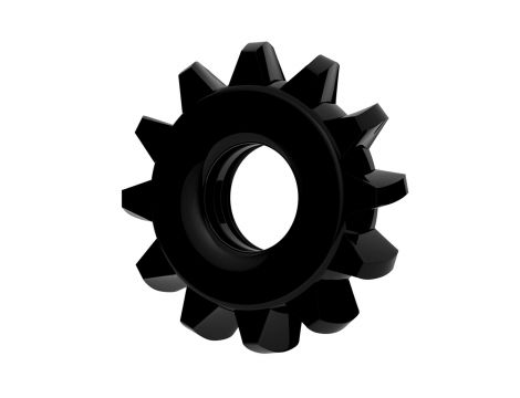 POWER PLUS Cockring Black - 3