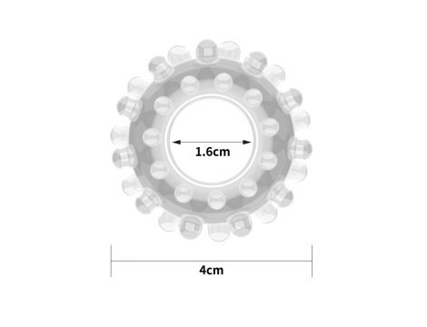 POWER PLUS Cockring Clear