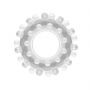 POWER PLUS Cockring Clear - 7