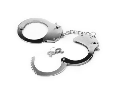 Fetish Pleasure Metal Handcuffs - 5