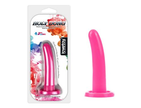 Silicone Holy Dong Small Pink - 7
