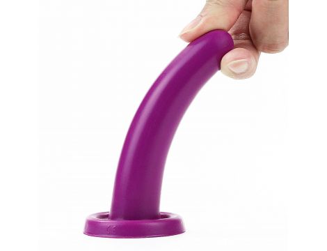 Silicone Holy Dong Small Purple - 5