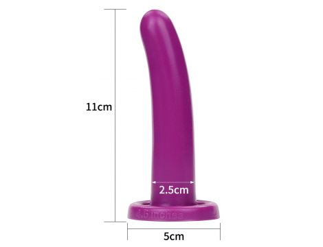 Silicone Holy Dong Small Purple - 9