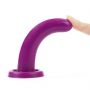 Silicone Holy Dong Small Purple - 5