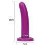 Silicone Holy Dong Small Purple - 10