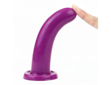Silicone Holy Dong Medium Purple - 4