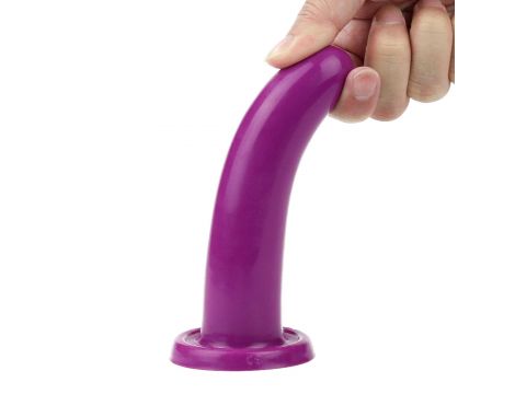 Silicone Holy Dong Medium Purple - 9