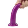 Silicone Holy Dong Medium Purple - 10