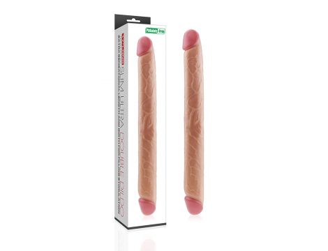 17"" King Size Realistic Slim Ultra Double Dildo - 6
