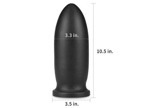 9"" King Sized Anal Bomber