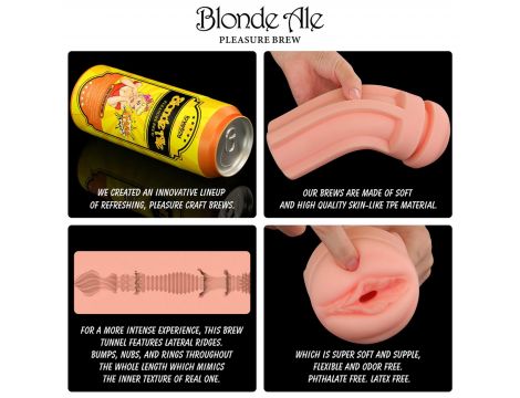 Pleasure Brew Masturbator-Blond Ale - 21