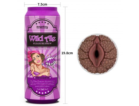Masturbator Pleasure Brew dyskretny w puszce piwa Lovetoy - 3
