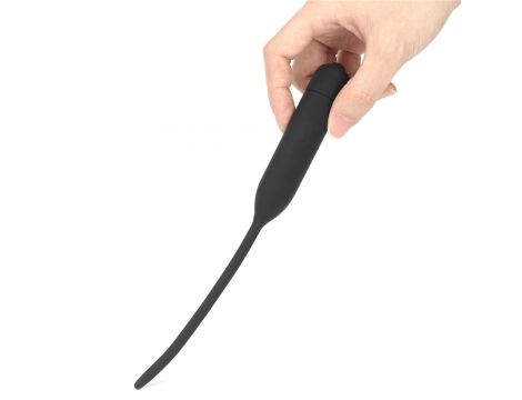 Silicone Vibrating Urethral Dilator - 10