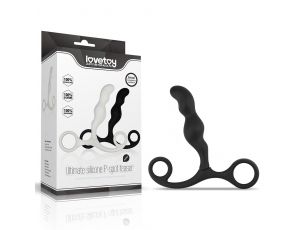 Masażer prostaty silikonowy Lovetoy czarny 8,9 cm