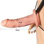 Vibrating Unisex Hollow Strap On - 5