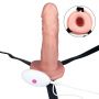 Vibrating Unisex Hollow Strap On - 3