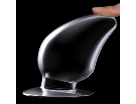 Flawless Clear Anal Plug 4.5'' - 4