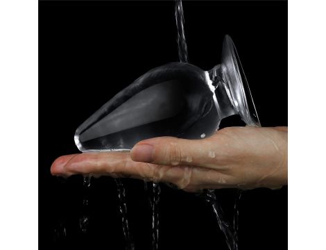 Flawless Clear Anal Plug 4.5'' - 6