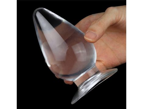 Flawless Clear Anal Plug 4.5'' - 14