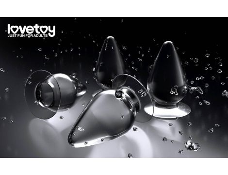 Flawless Clear Anal Plug 4.5'' - 13