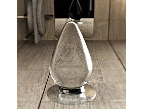 Flawless Clear Anal Plug 4.5'' - 9