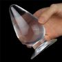 Flawless Clear Anal Plug 4.5'' - 15