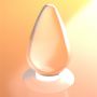 Flawless Clear Anal Plug 4.5'' - 11