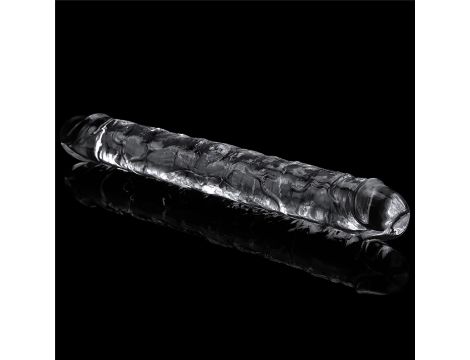 Flawless Clear Double dildo 12''