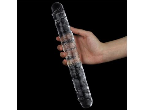 Flawless Clear Double dildo 12'' - 4