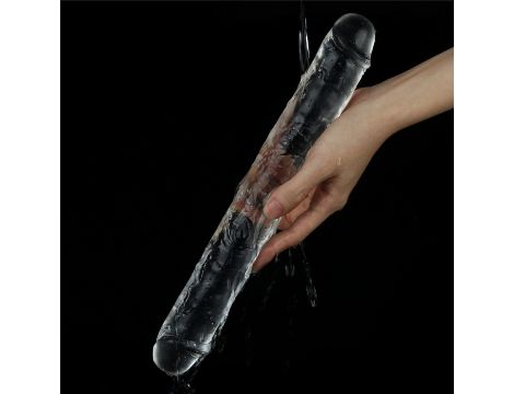 Flawless Clear Double dildo 12'' - 5