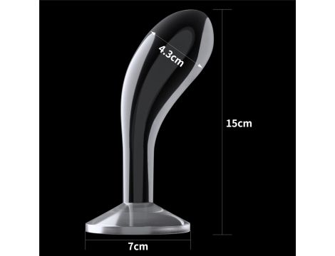 Flawless Clear Prostate Plug 6.0'' - 4