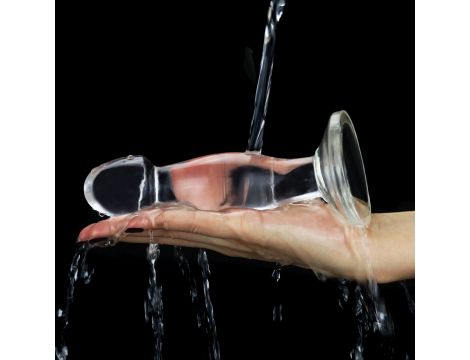 Flawless Clear Prostate Plug 6.5'' - 11