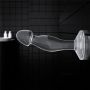 Flawless Clear Prostate Plug 6.5'' - 11
