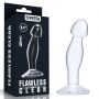 Flawless Clear Prostate Plug 6.5'' - 13