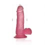 6"" Jelly Studs Crystal Dildo Small Pink - 3