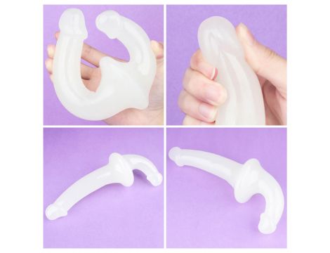 Podwójne dildo świecące Lumino Play Lovetoy 27 cm - 13