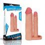 Add 2"" Pleasure X Tender Double Penis Sleeve - 7