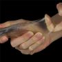 Flawless Clear Penis Sleeve Add 1'' - 5
