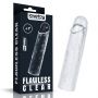 Flawless Clear Penis Sleeve Add 1'' - 11
