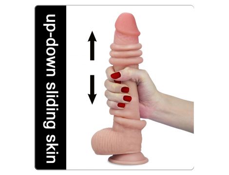 9'' Sliding Skin Dual Layer Dong - 6
